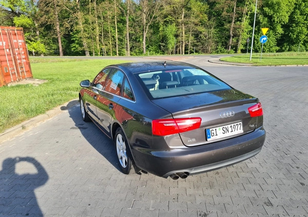 Audi A6 cena 36900 przebieg: 201400, rok produkcji 2011 z Zawadzkie małe 56